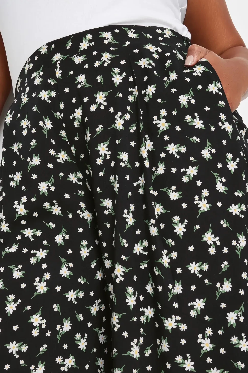 Daisy Print Culottes
