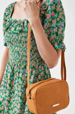 Daisy Woven Crossbody Bag