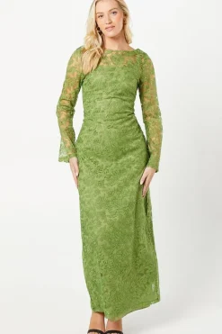 Debut London by Coast Cami Lined Lace Maxi Dress