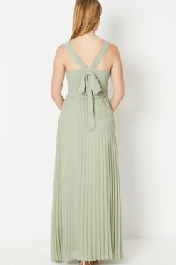 Debut London by Coast Pleated Bodice Georgette Bridesmaids Dress