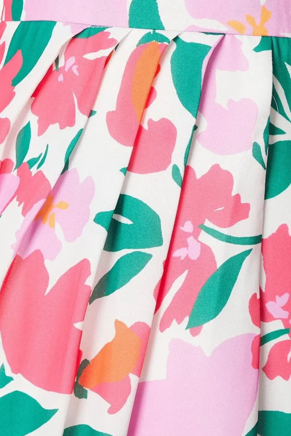Debut London by Coast Printed Peony Chiffon Maxi Dress