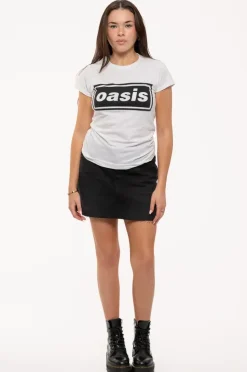 Decca Band Logo Skinny Fit T Shirt