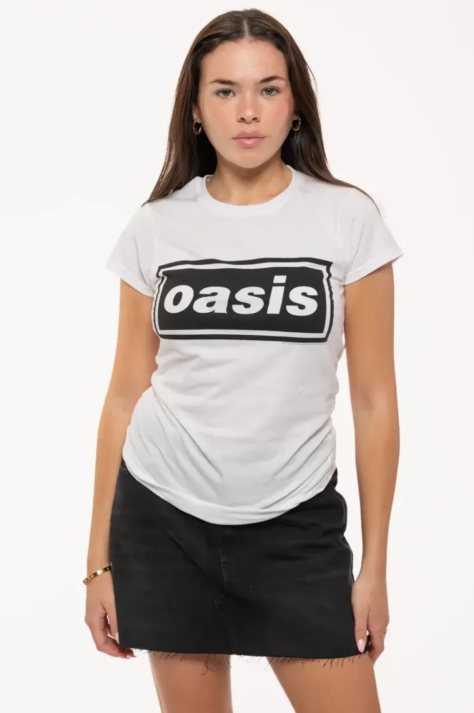 Decca Band Logo Skinny Fit T Shirt