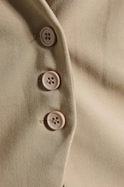 Deep Plunge Tailored Waistcoat