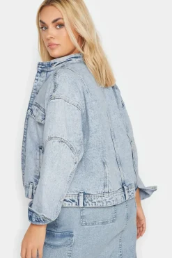 Denim Biker Jacket