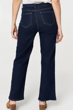 Denim High Waist Wide Leg Jeans