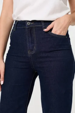 Denim High Waist Wide Leg Jeans