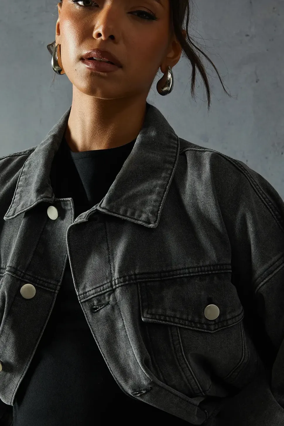 Denim Oversized Jacket