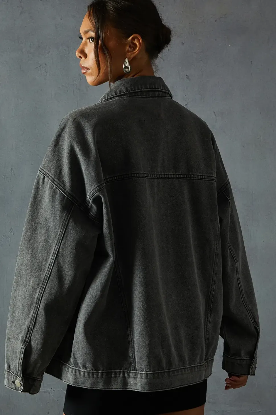 Denim Oversized Jacket