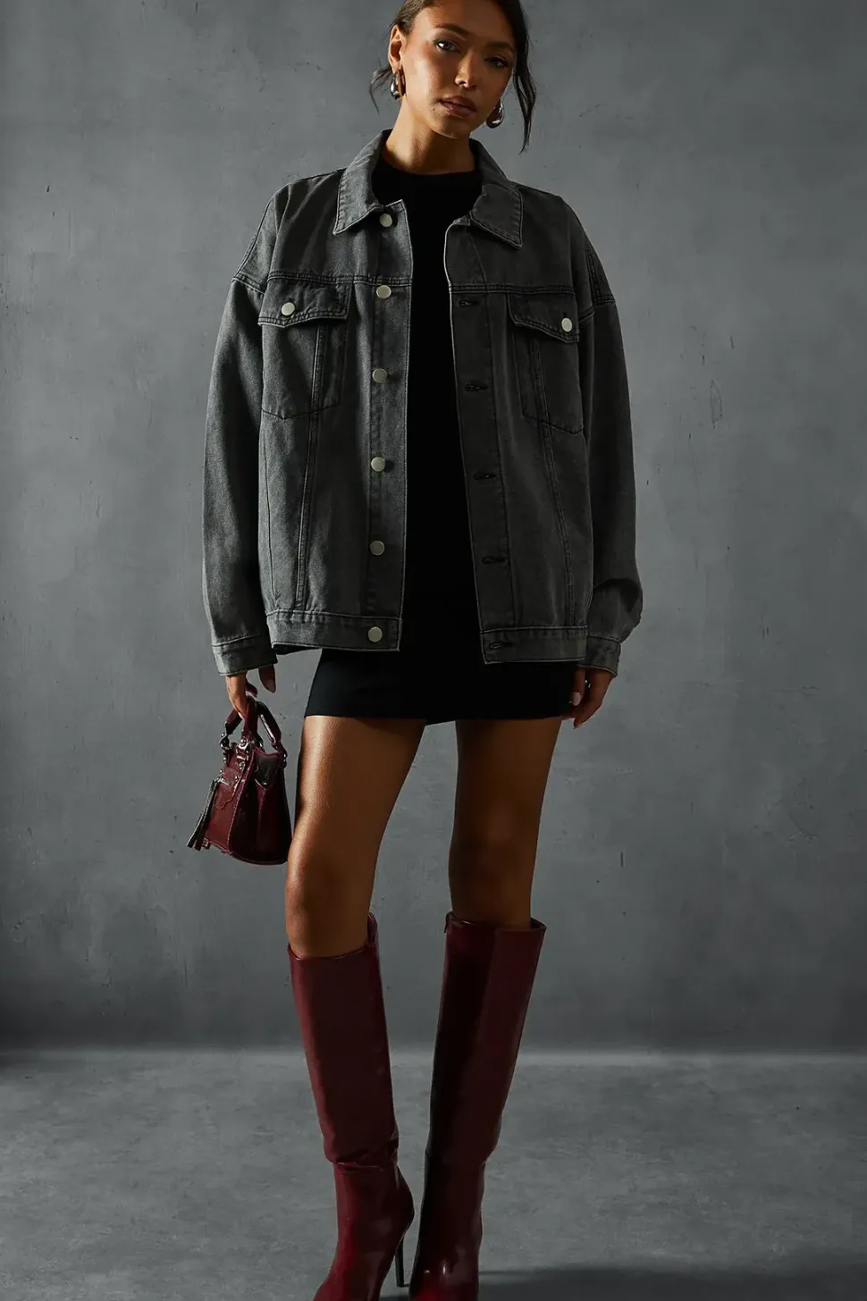 Denim Oversized Jacket