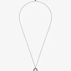 Dextera Black Octagon Pendant Necklace 5651703