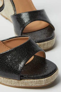 Dexy High Wedge Sandals