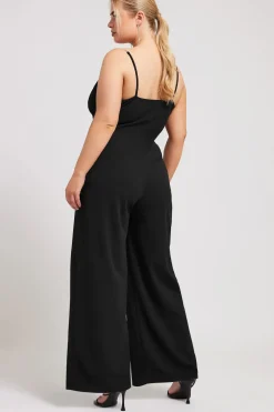 Diamante Corset Jumpsuit