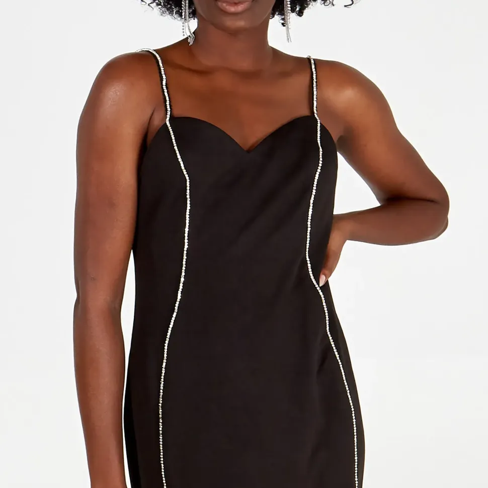 Diamante Detail Bodycon Dress