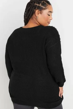 Diamante Embellished Knitted Jumper