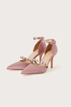 Diamante Strap Heels