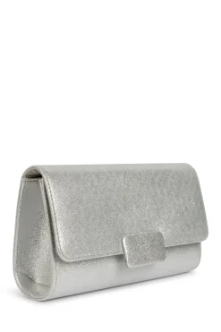 Diamante 'Donatella' Fold Over Soft Clutch Bag