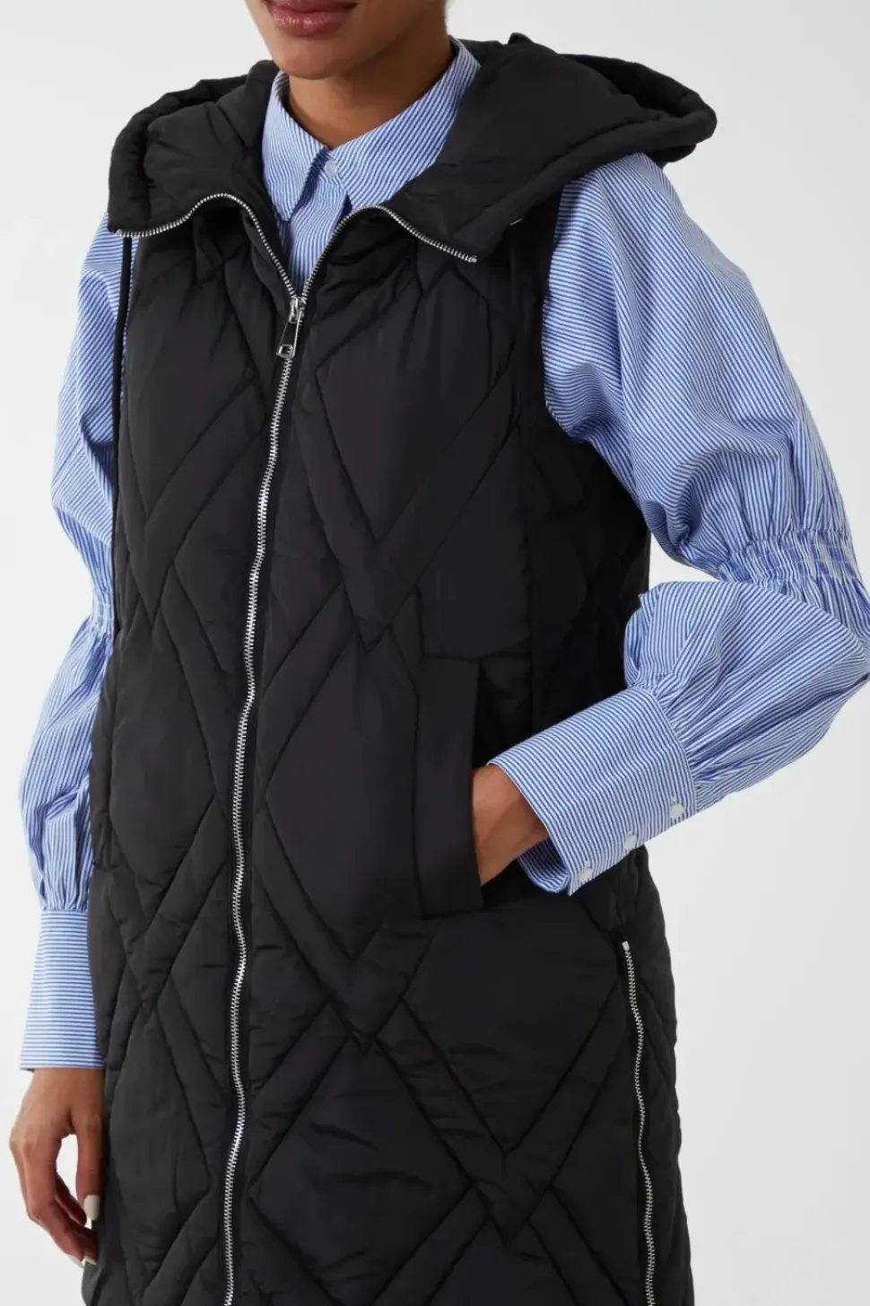 Diamond Quilted Gilet