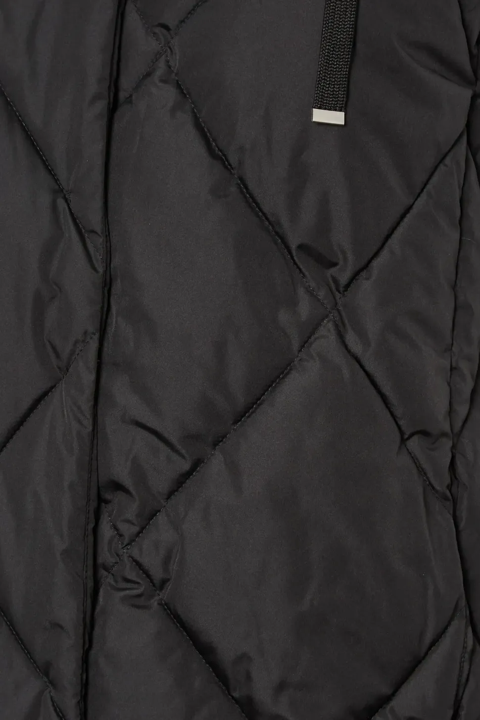 Diamond Quilted Midi Gilet