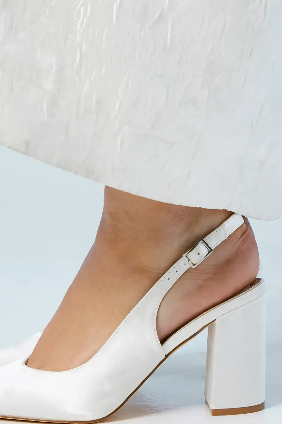 Dionne Bridal Satin High Heel Court Shoe