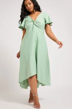 Dipped Hem Dress