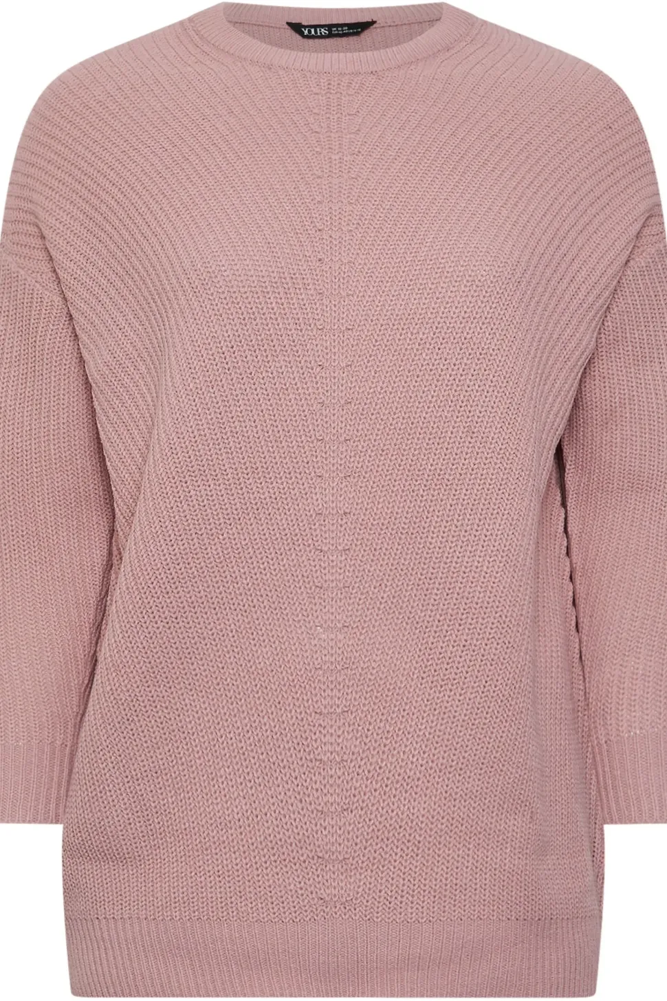 Dipped Hem Knitted Jumper