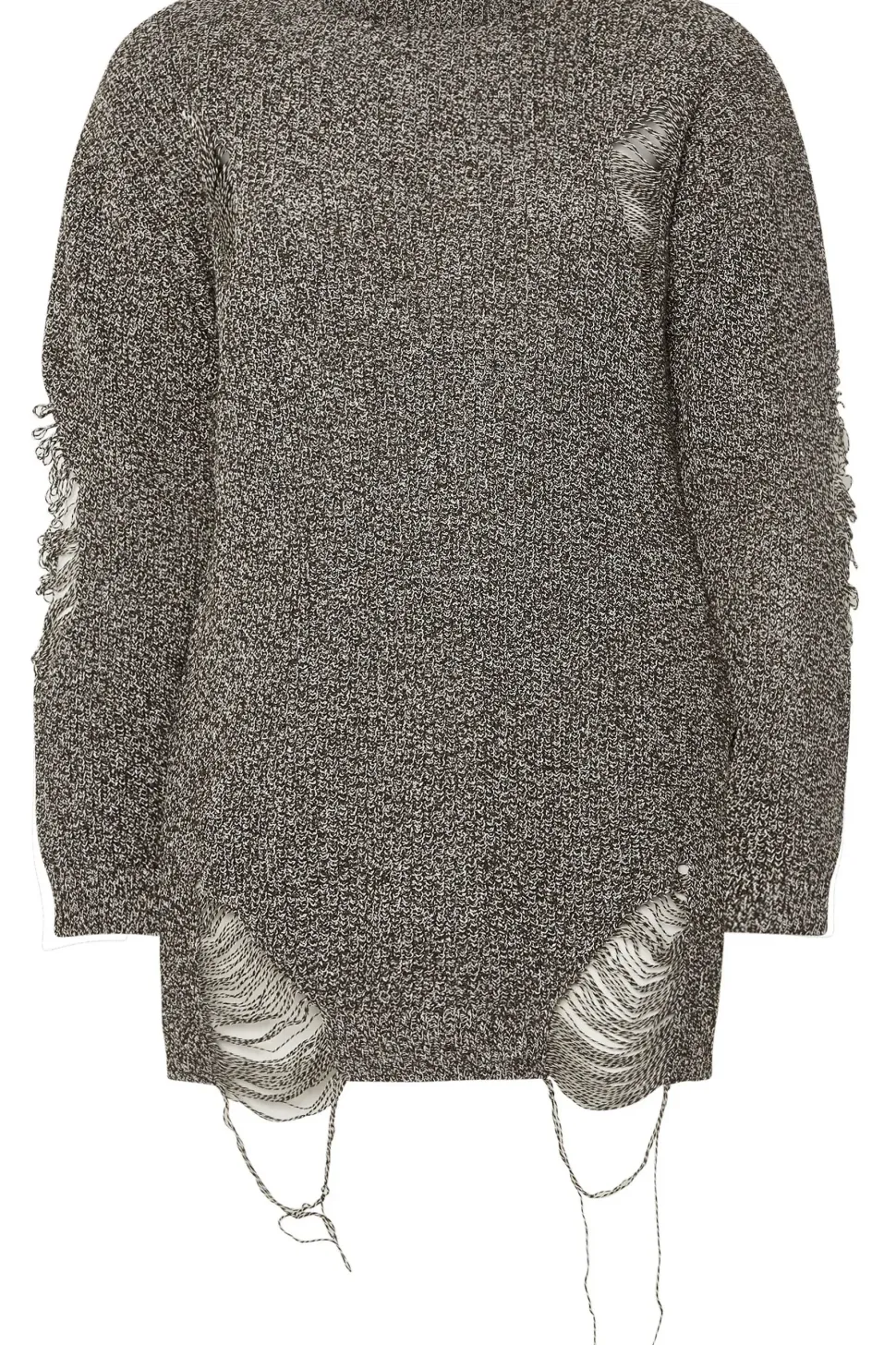 Distressed Knitted Jumper