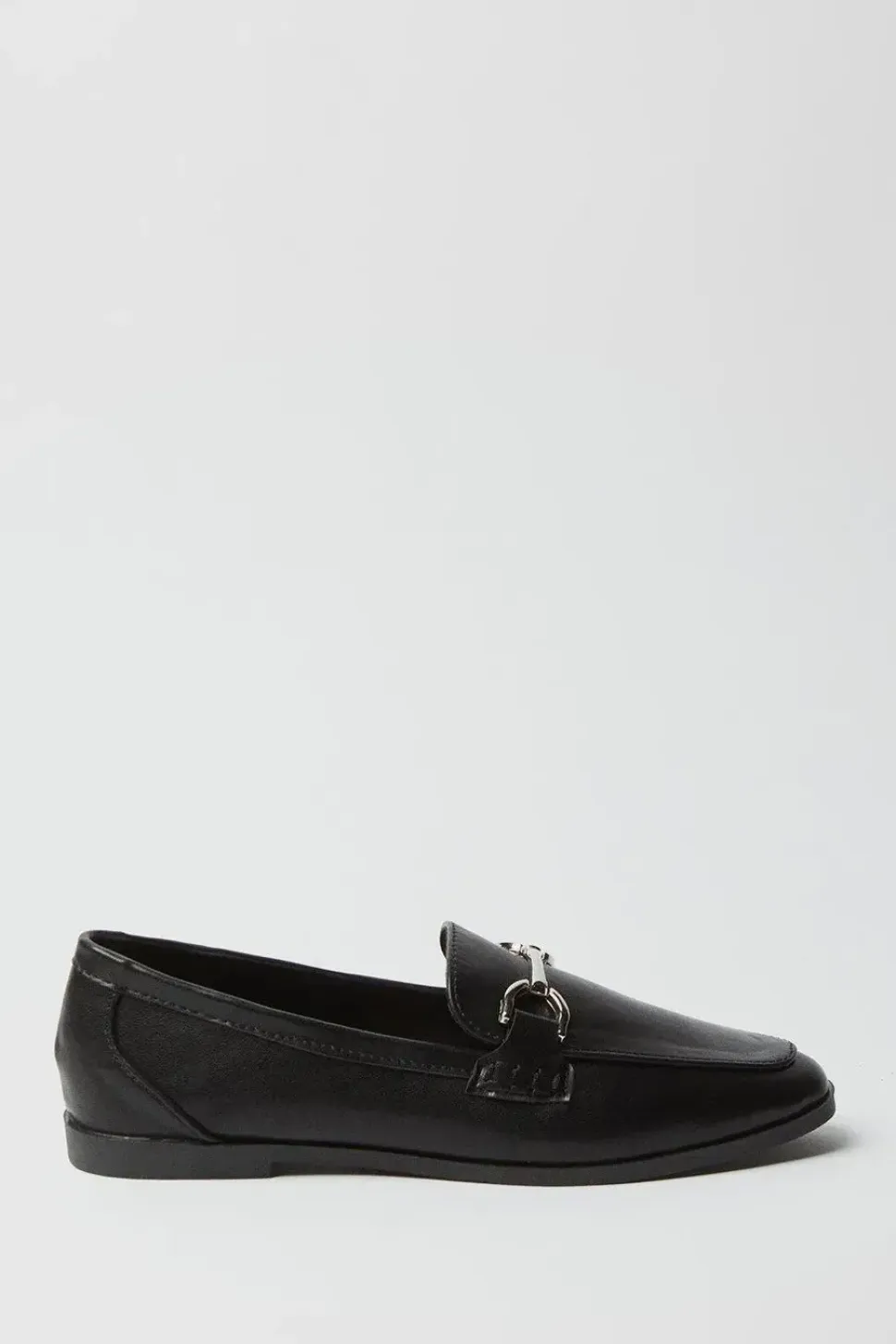 Dita Square Toe Snaffle Detail Loafers
