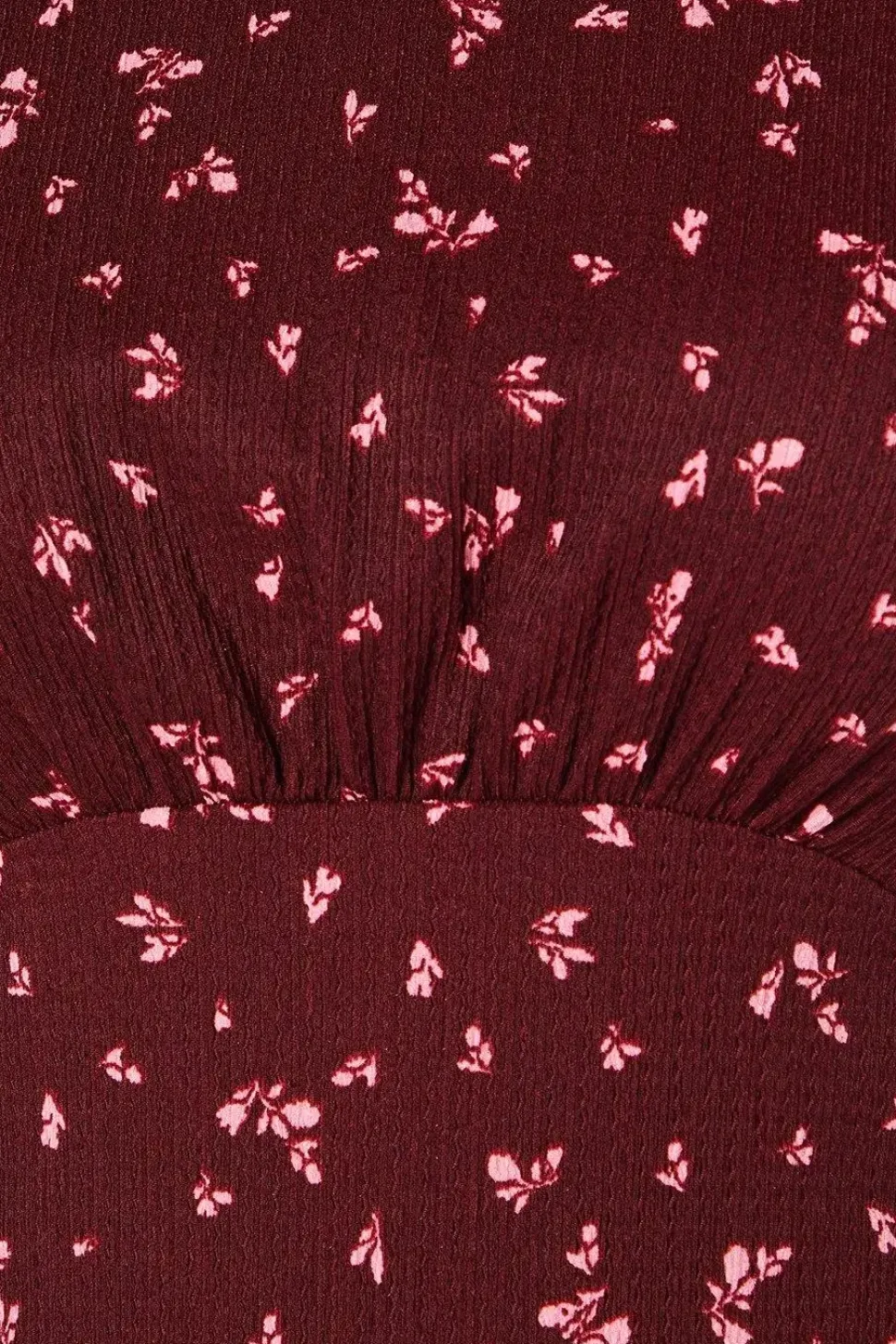 Ditsy Floral Frill Hem Mini Dress
