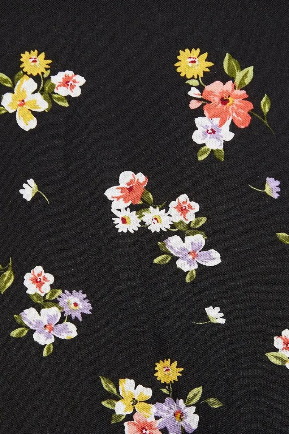 Ditsy Floral Long Sleeve Blouse