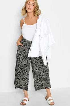 Ditsy Floral Print Midaxi Culottes