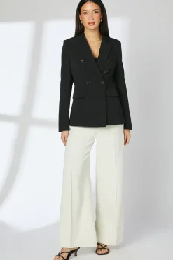 Dogtooth Tweed Blazer