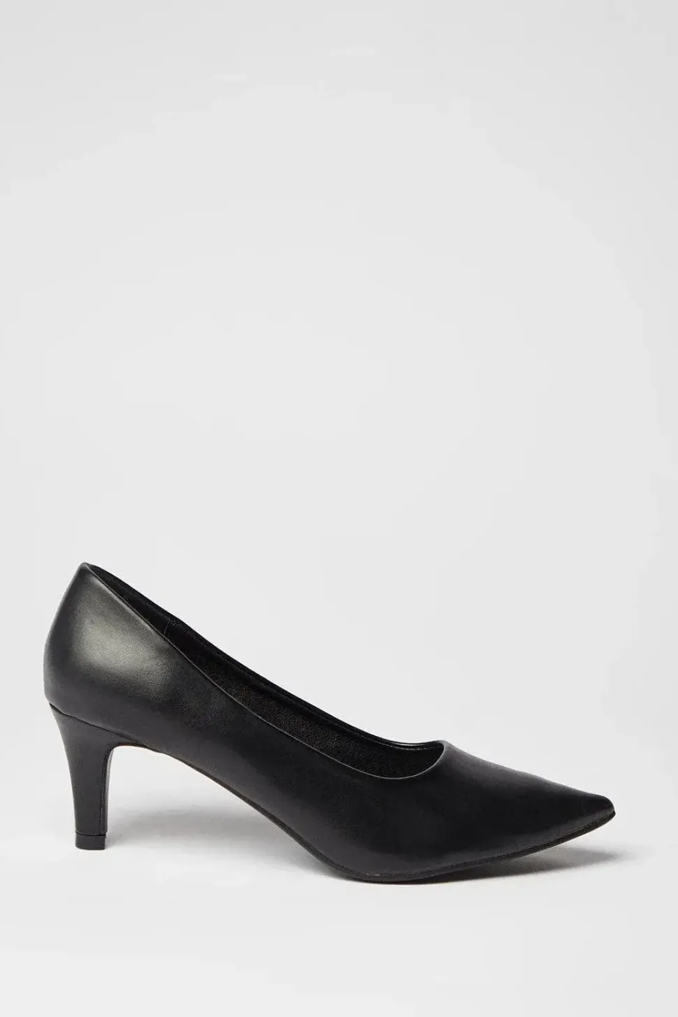 Dora Kitten Heel Court Shoes