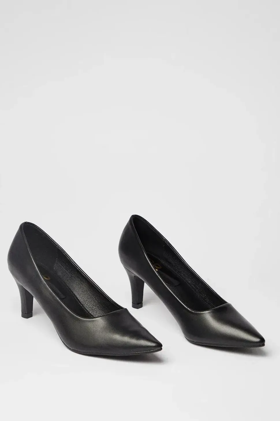 Dora Kitten Heel Court Shoes