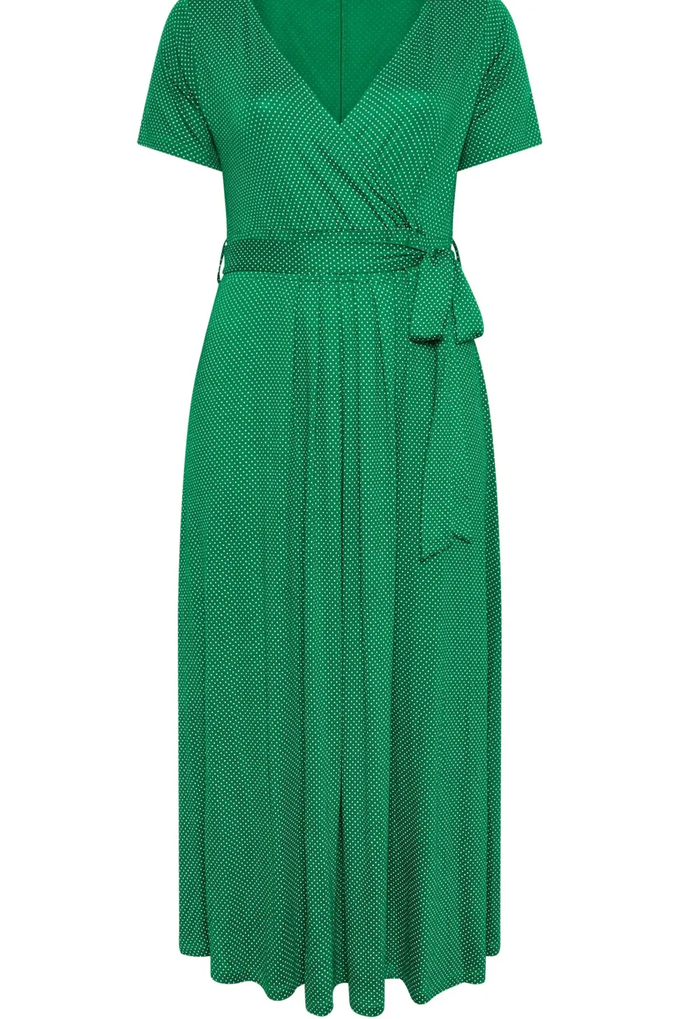 Dot Print Maxi Dress