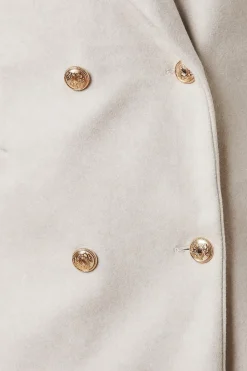 Double Breasted Collared Coat