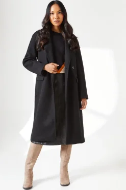 Double Breasted Maxi Coat
