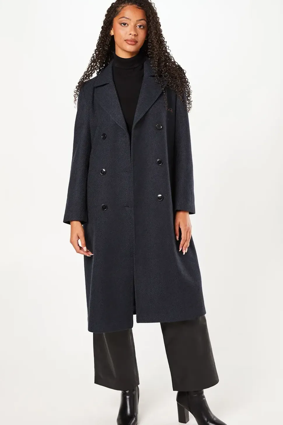Double Breasted Maxi Coat