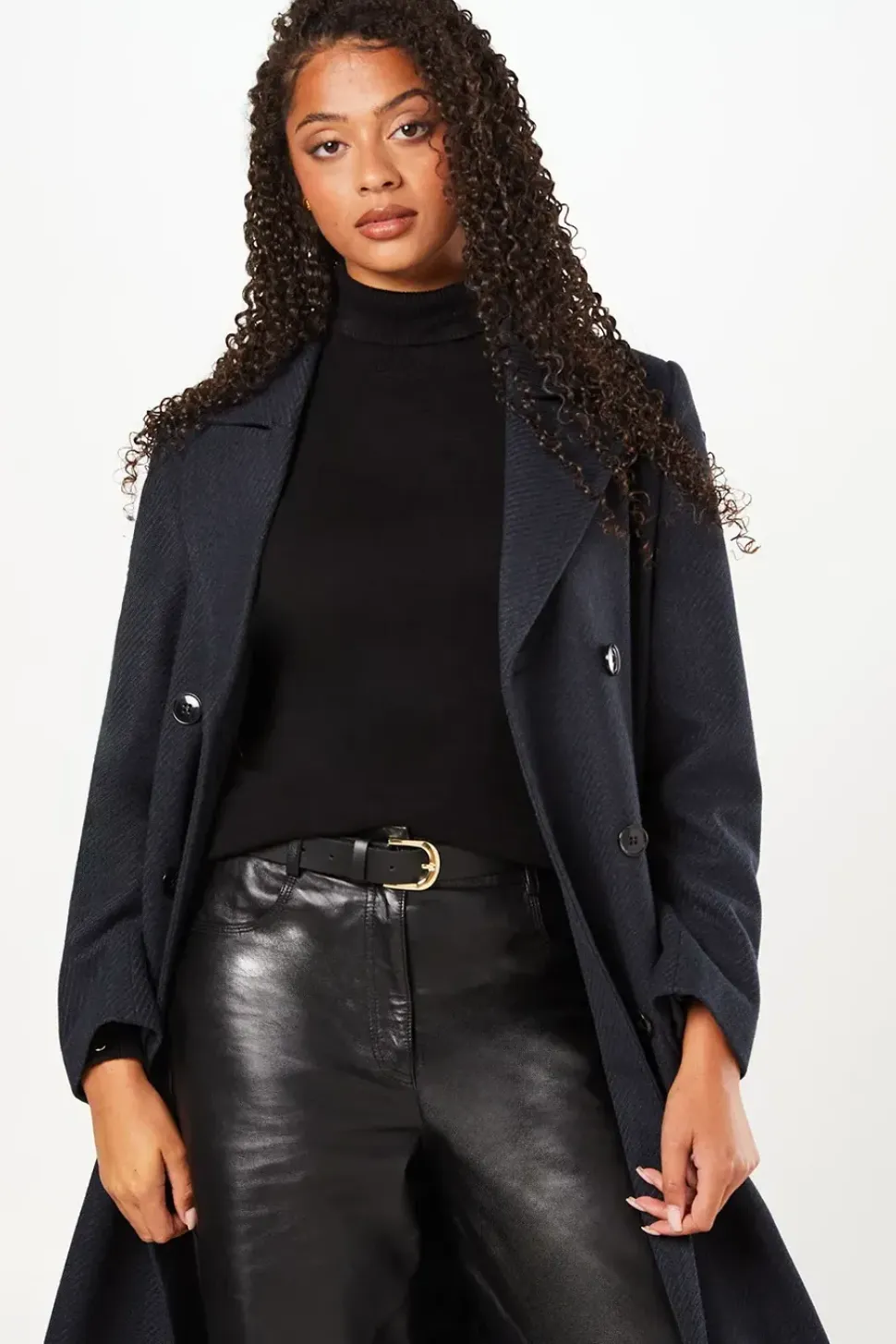 Double Breasted Maxi Coat
