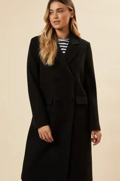 Double Breasted Midi Coat