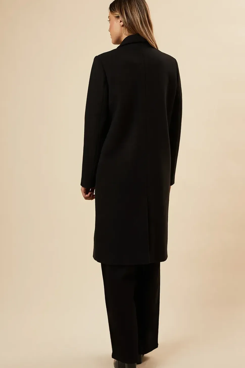 Double Breasted Midi Coat