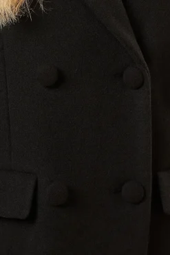 Double Breasted Midi Coat