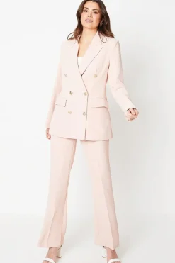 Double Breasted Military Blazer