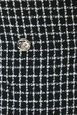 Double Breasted Short Blazer