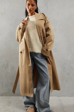 Double Breasted Trench Coat