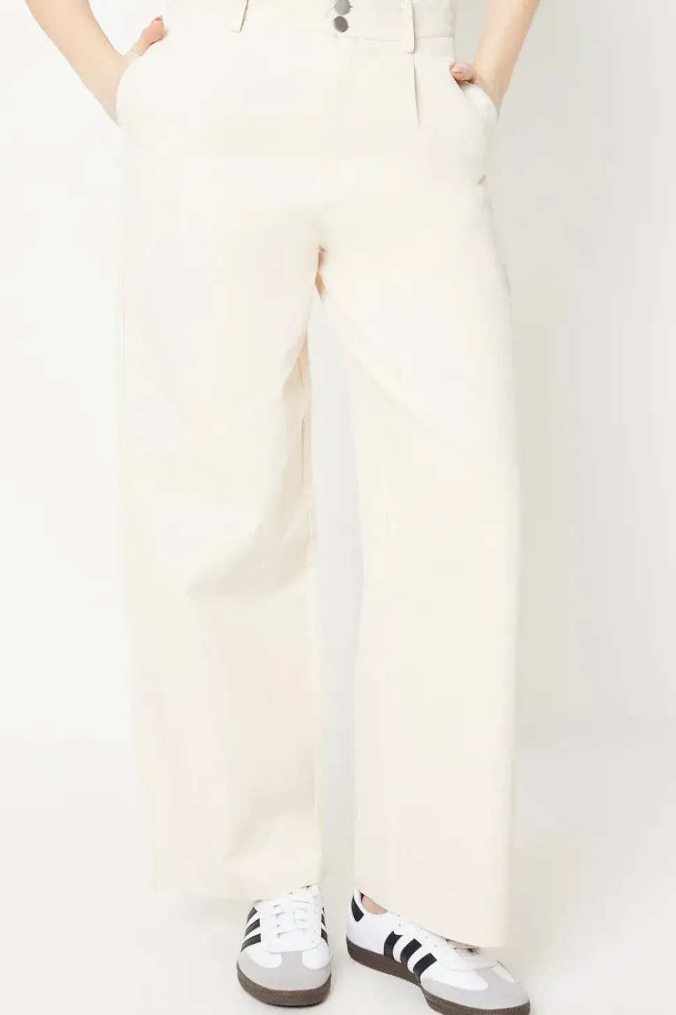 Double Button Front Trouser