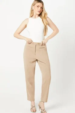 Double Button Tapered Trousers