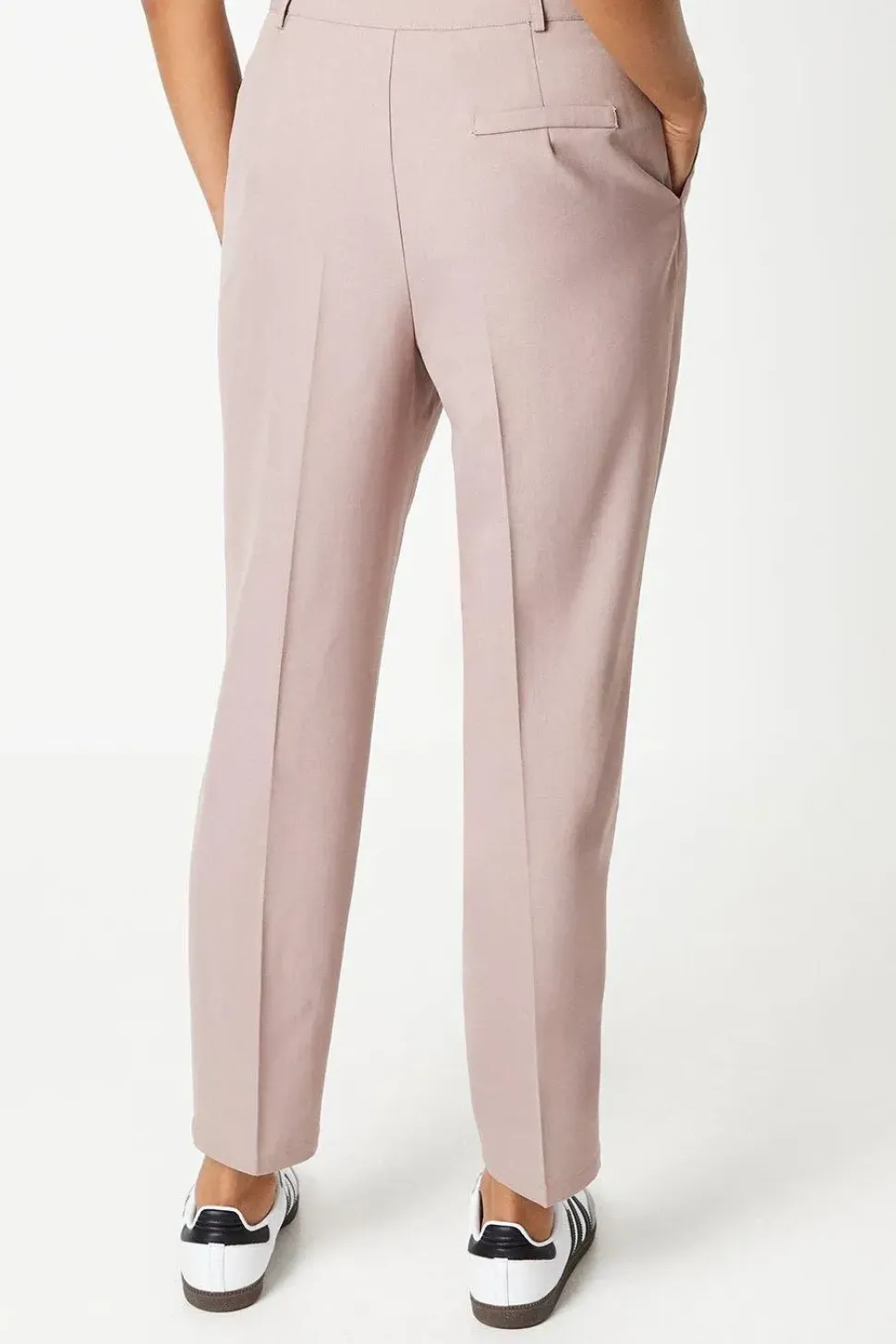 Double Button Tapered Trousers