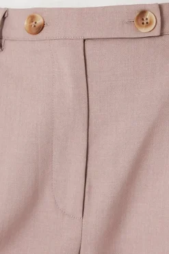 Double Button Tapered Trousers