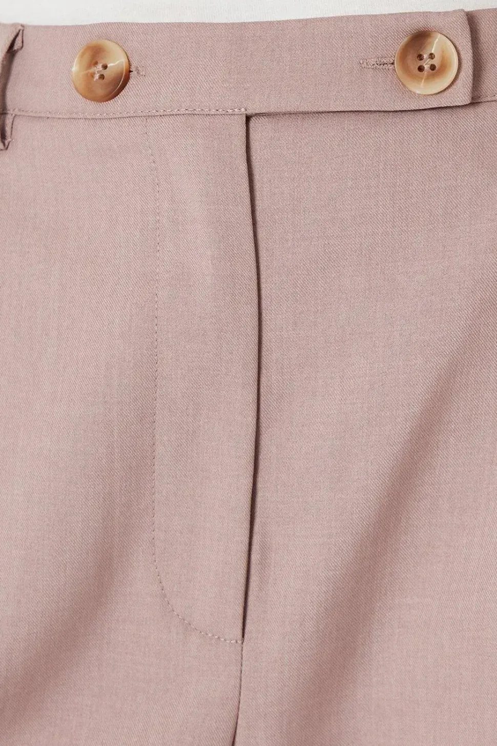 Double Button Tapered Trousers